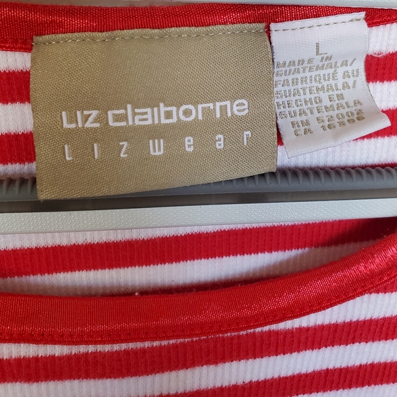 Liz Claiborne Two Short Sleeve Tee Shirts Bundle Women's Size Large - Picture 8 of 9